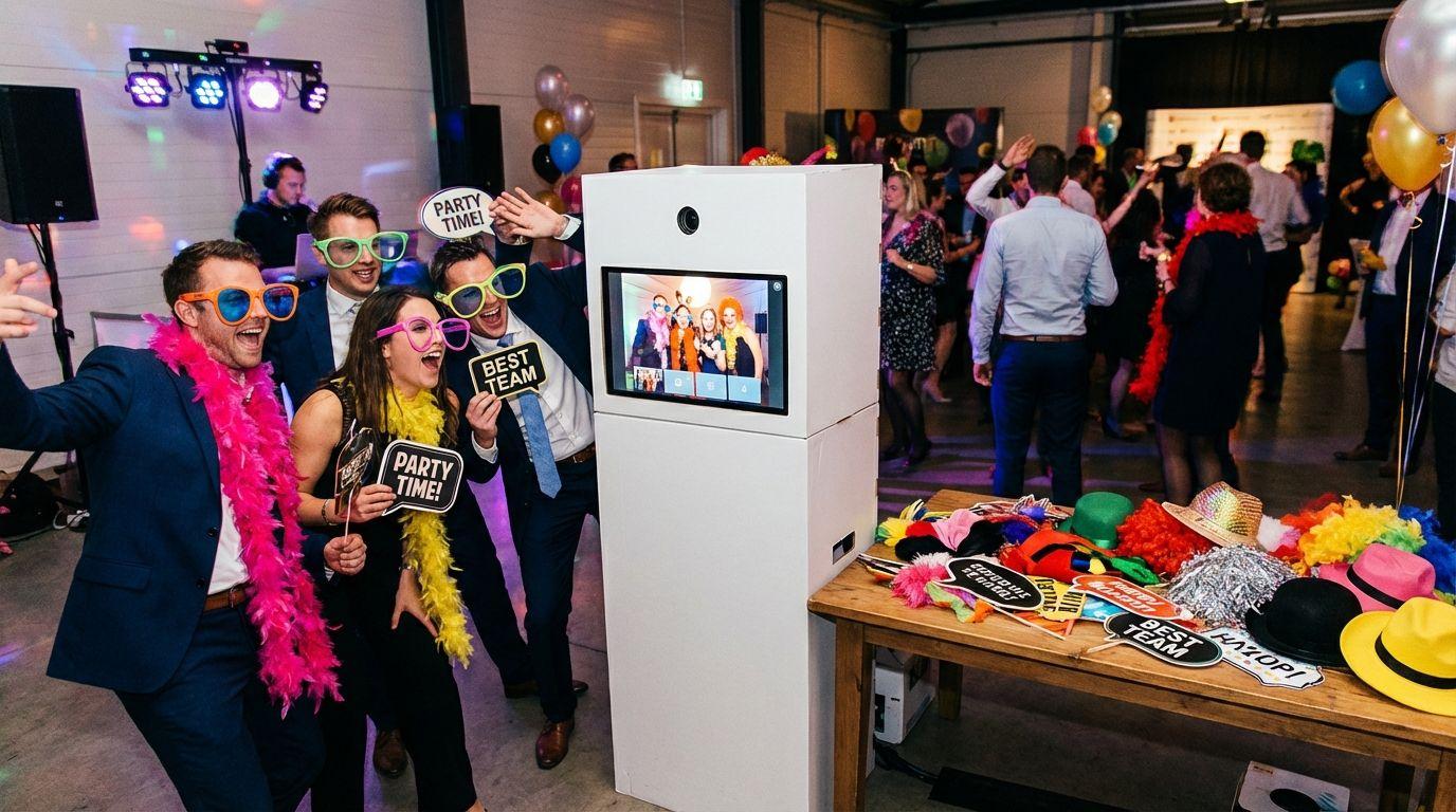 Absperrung mieten & vermieten - Premium Fotobox mieten (inkl. Spiegelreflexkamera & Sofortdruck) in Wuppertal