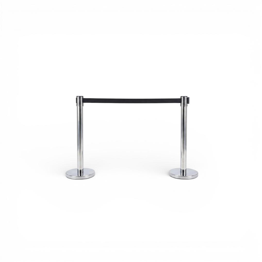 Absperrung mieten & vermieten - Personenleitsystem mieten – Absperrständer: Edelstahl (Gurt) oder Gold (VIP-Kordel) in Wuppertal