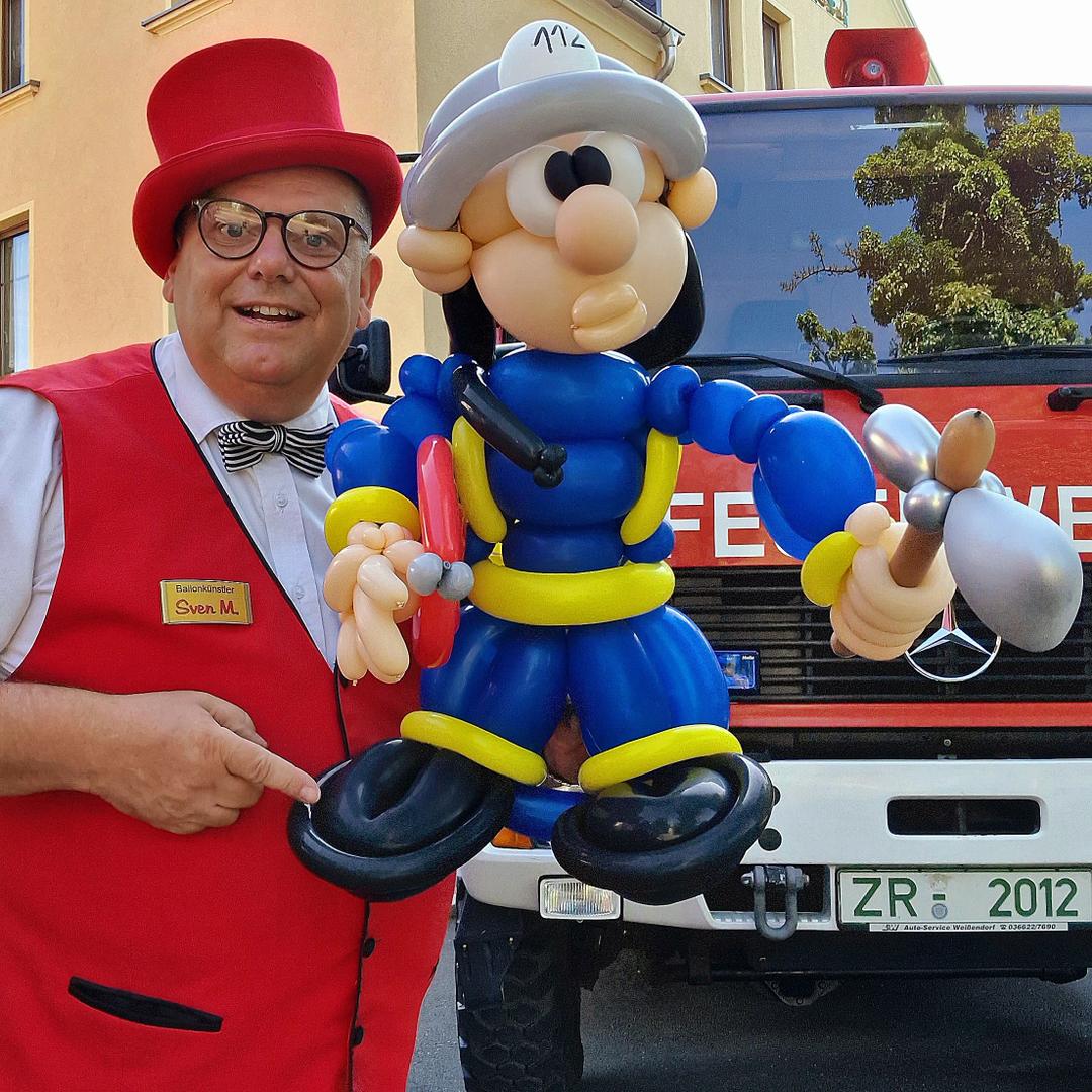 Ballonkünstler mieten & vermieten - Ballonkünstler "SVEN M." - Coole Ballonfiguren für Groß und Klein in Zeulenroda