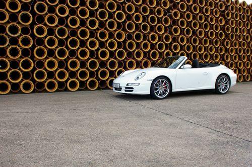 Porsche mieten & vermieten - Porsche 911 / 997 4S, Porsche, 4S, Sportwagen, Cabrio, weiss in Mönchengladbach