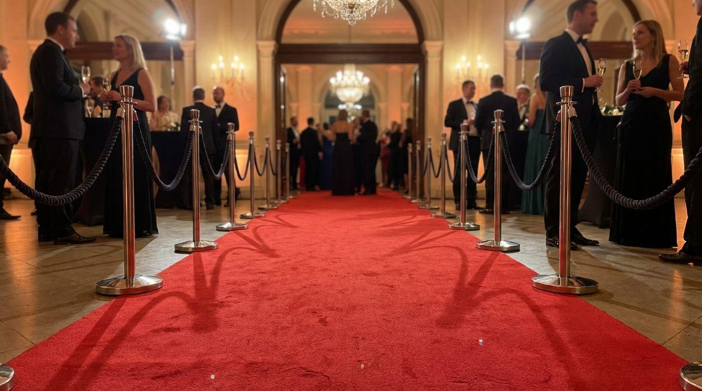 Teppiche mieten & vermieten - Roter Teppich mieten (1x10m) – VIP-Teppich für Events & Empfänge inkl. Reinigung in Wuppertal