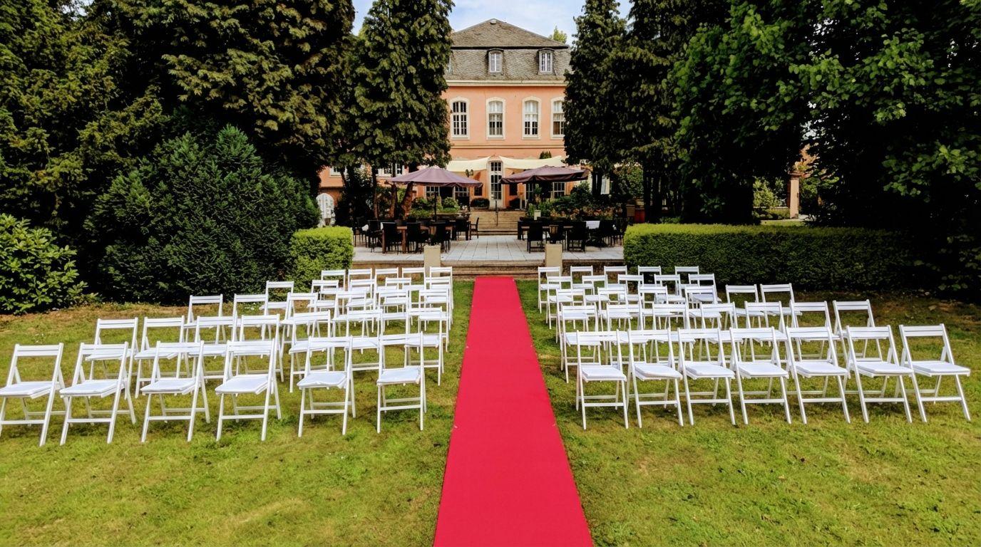 Teppiche mieten & vermieten - Roter Teppich mieten (1x10m) – VIP-Teppich für Events & Empfänge inkl. Reinigung in Wuppertal