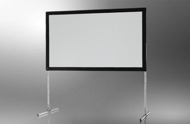 Leinwand mieten & vermieten - Leinwand 3,66m Breite 16:9 Faltrahmenleinwand mieten in Mannheim