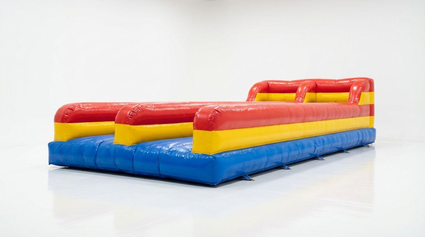 Stehtischhussen mieten & vermieten - Bungee-Run mieten (10 x 4,5 m) – Das XXL Action-Modul für Ihr Event in Wuppertal