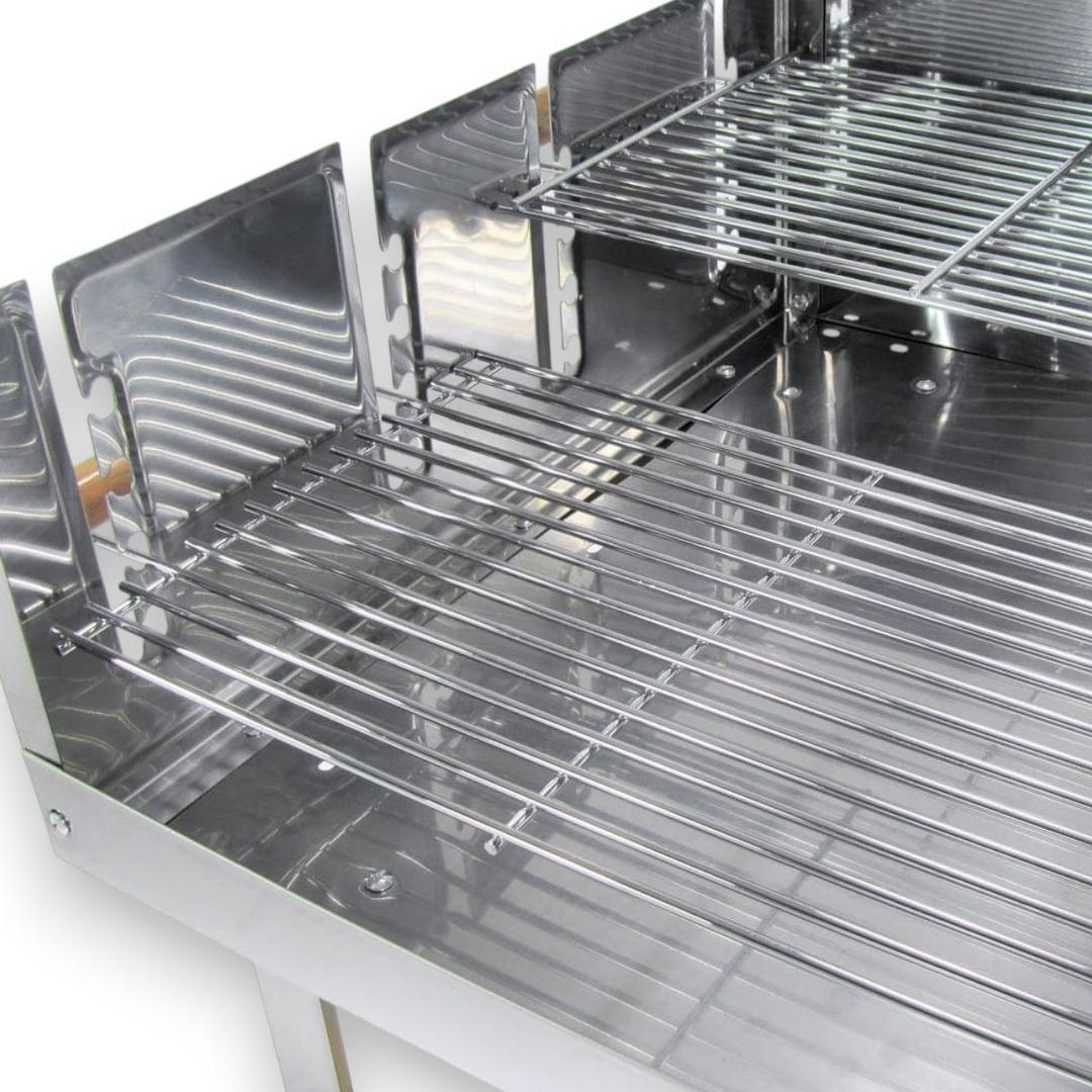 Grill & Ofen mieten & vermieten - Großer Holzkohle-Grill mieten (ca. 120 cm breit) – Perfekter Grill für Events & Partys in Wuppertal