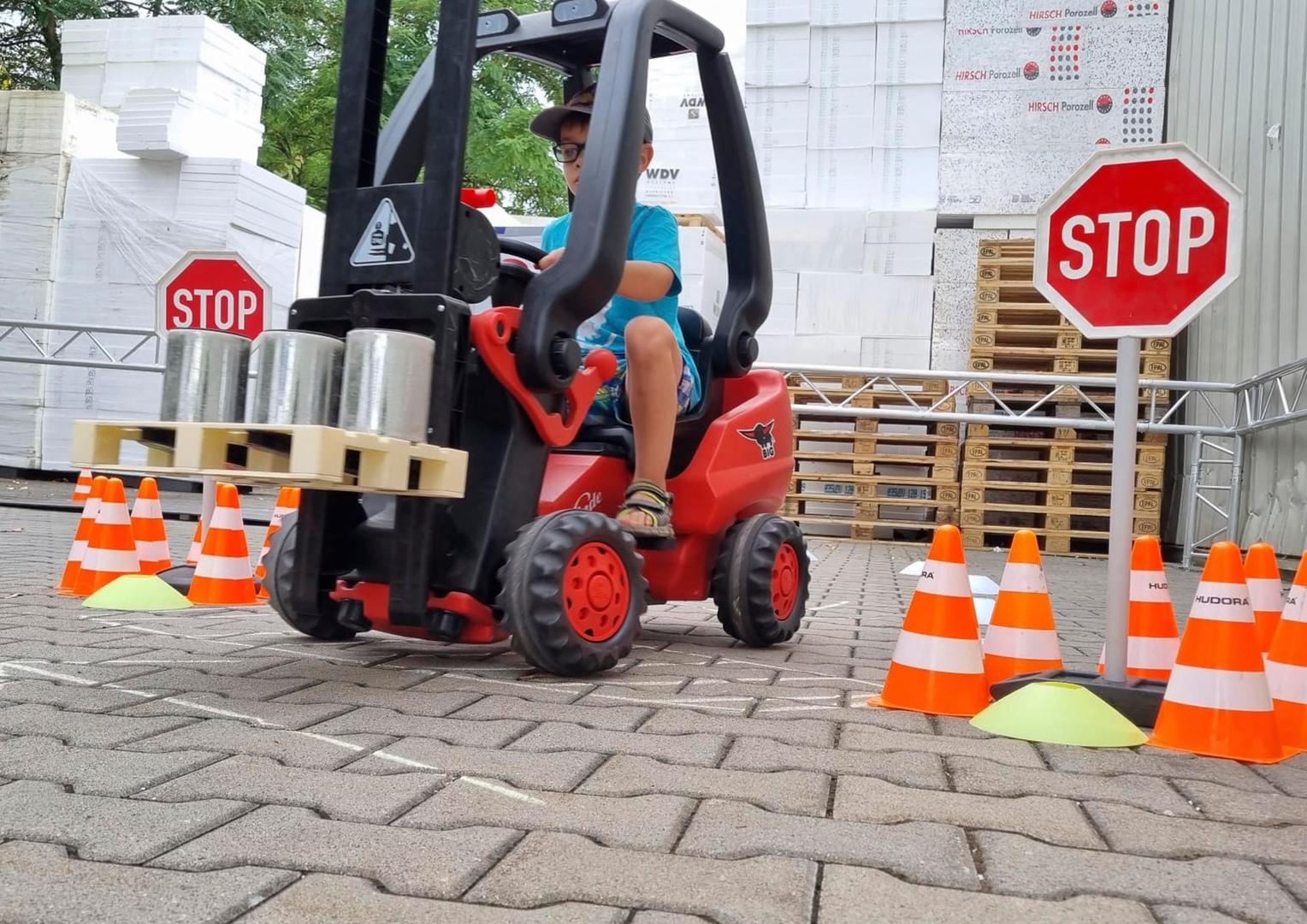 Parcours mieten & vermieten - Tretstapler-ParKour mieten in Bramsche