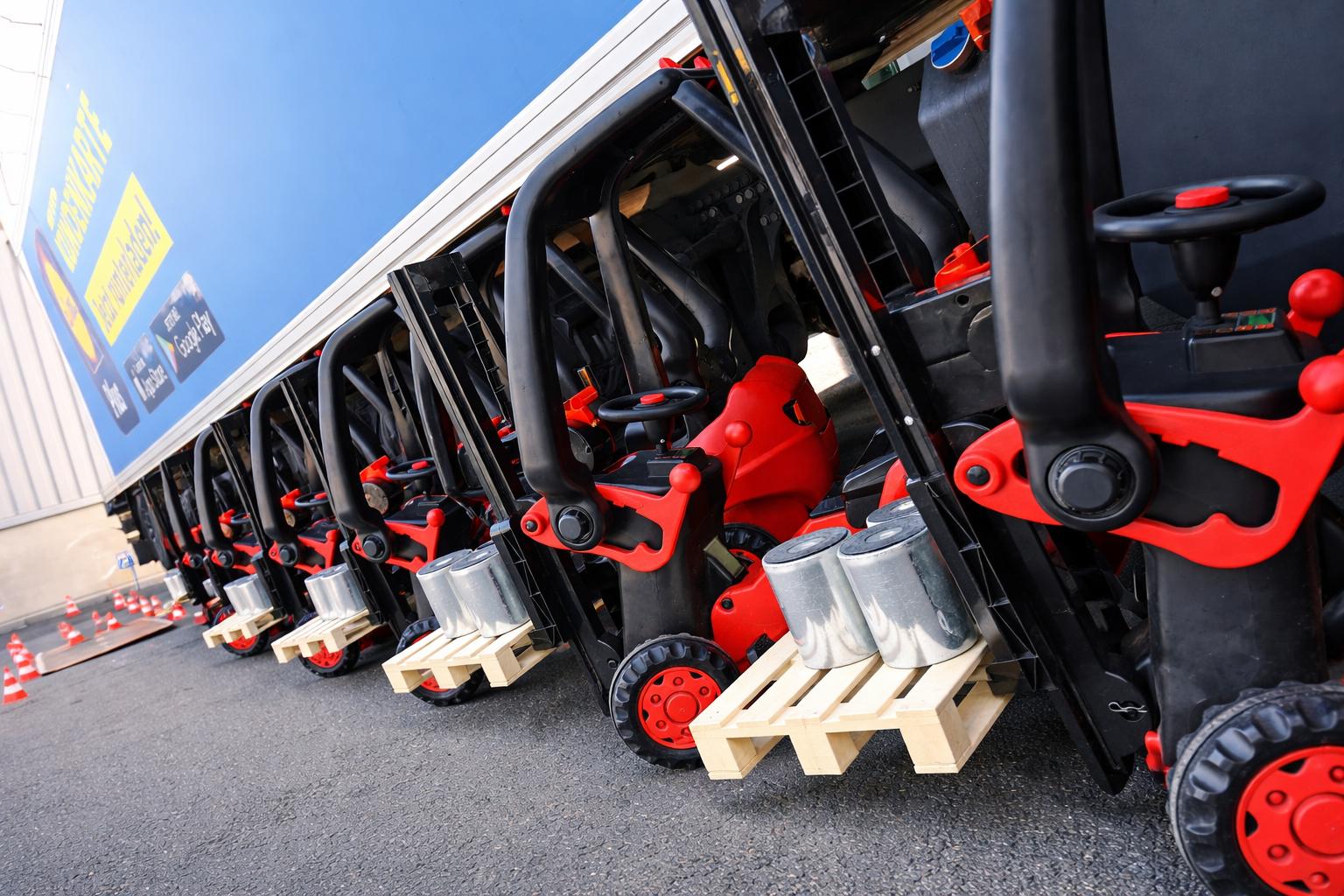 Parcours mieten & vermieten - Tretstapler-ParKour mieten in Bramsche