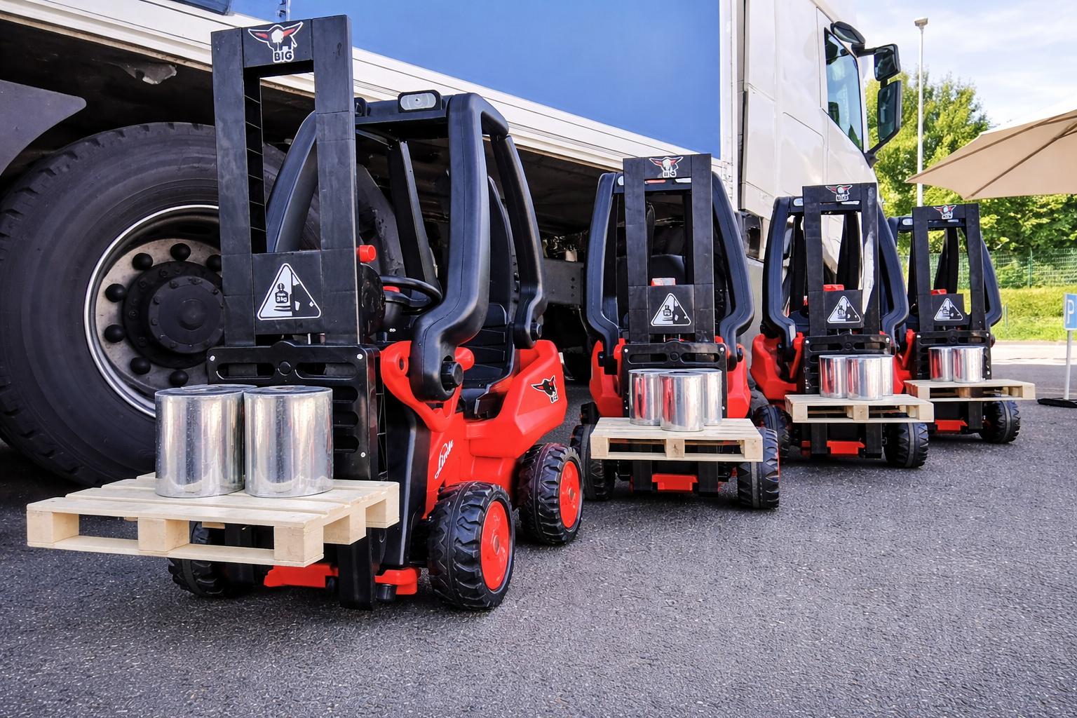 Parcours mieten & vermieten - Tretstapler-ParKour mieten in Bramsche