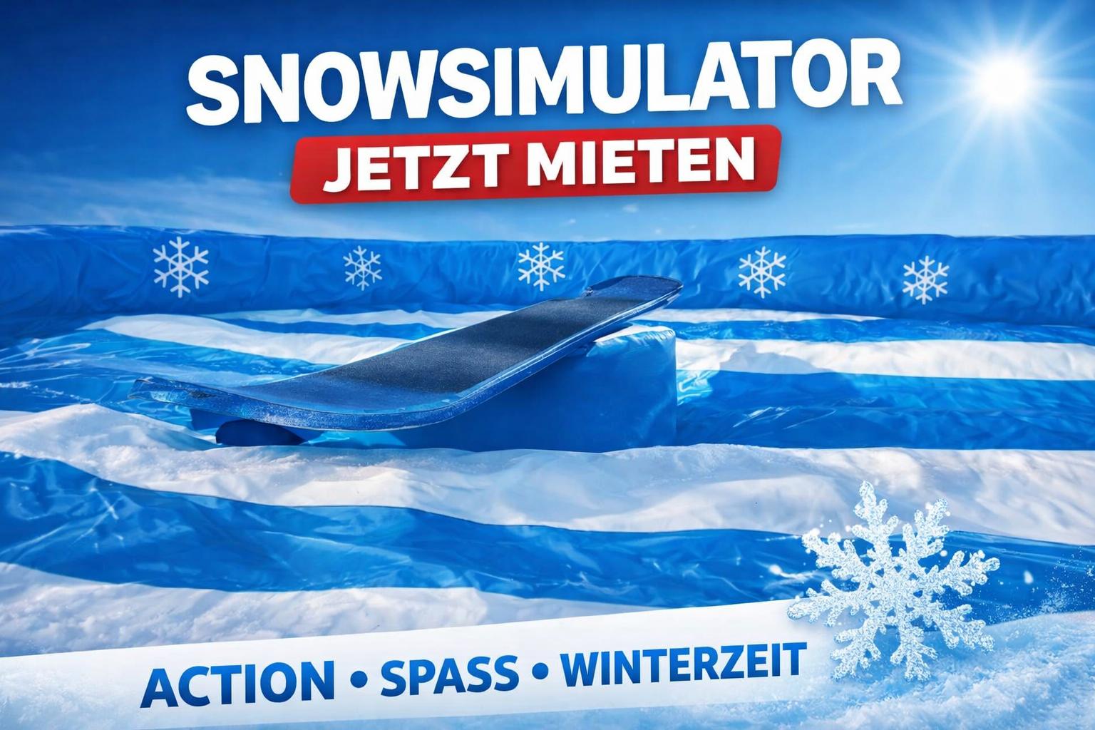 Basteln & Malen mieten & vermieten - Snowboard Simulator mieten in Bramsche