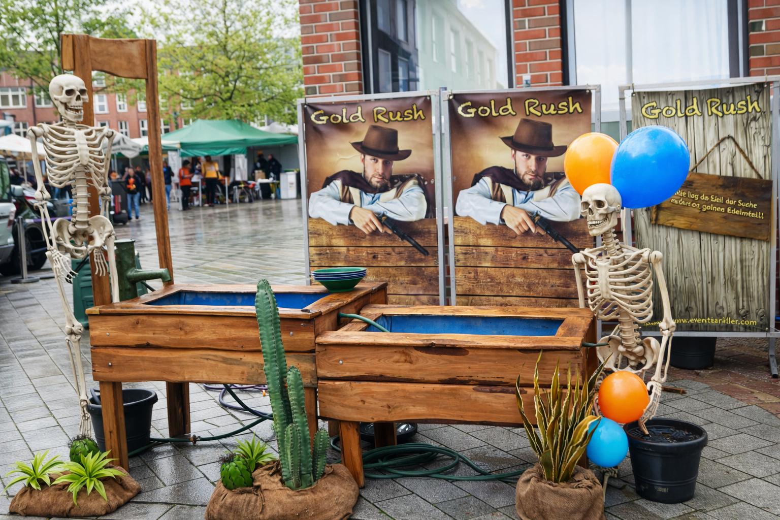 Spielgeräte mieten & vermieten - Gold schürfen mieten - Selbstabholer möglich in Bramsche