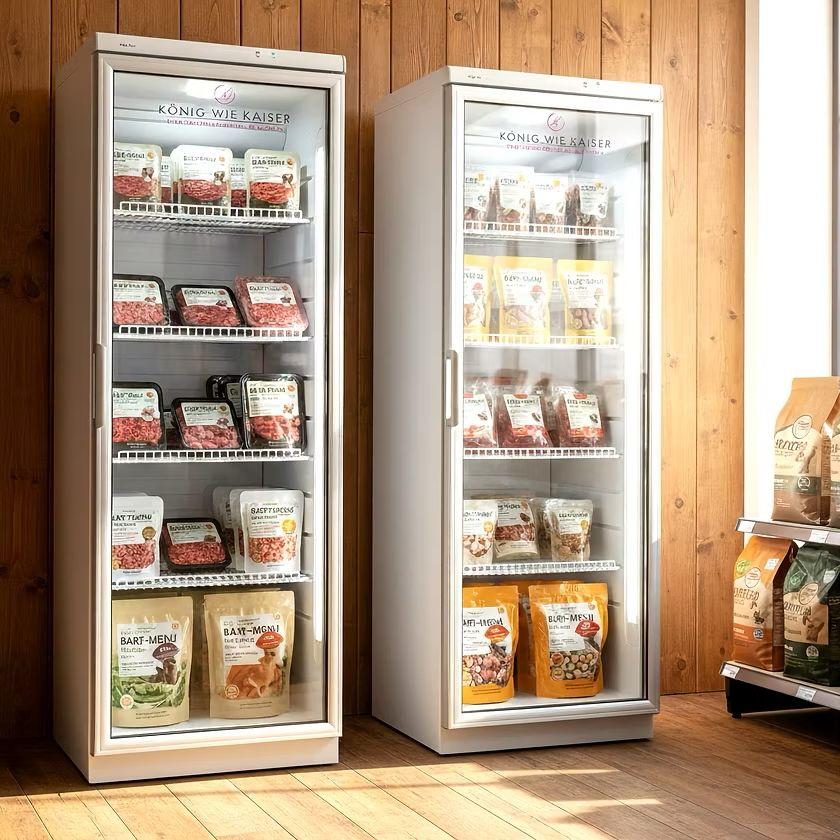 Kühlschrank mieten & vermieten - Kühlschrank verleih, Kühlgeräte mieten Berlin, weiß, 350 l, 175cm, mit Beleuchtung in Berlin