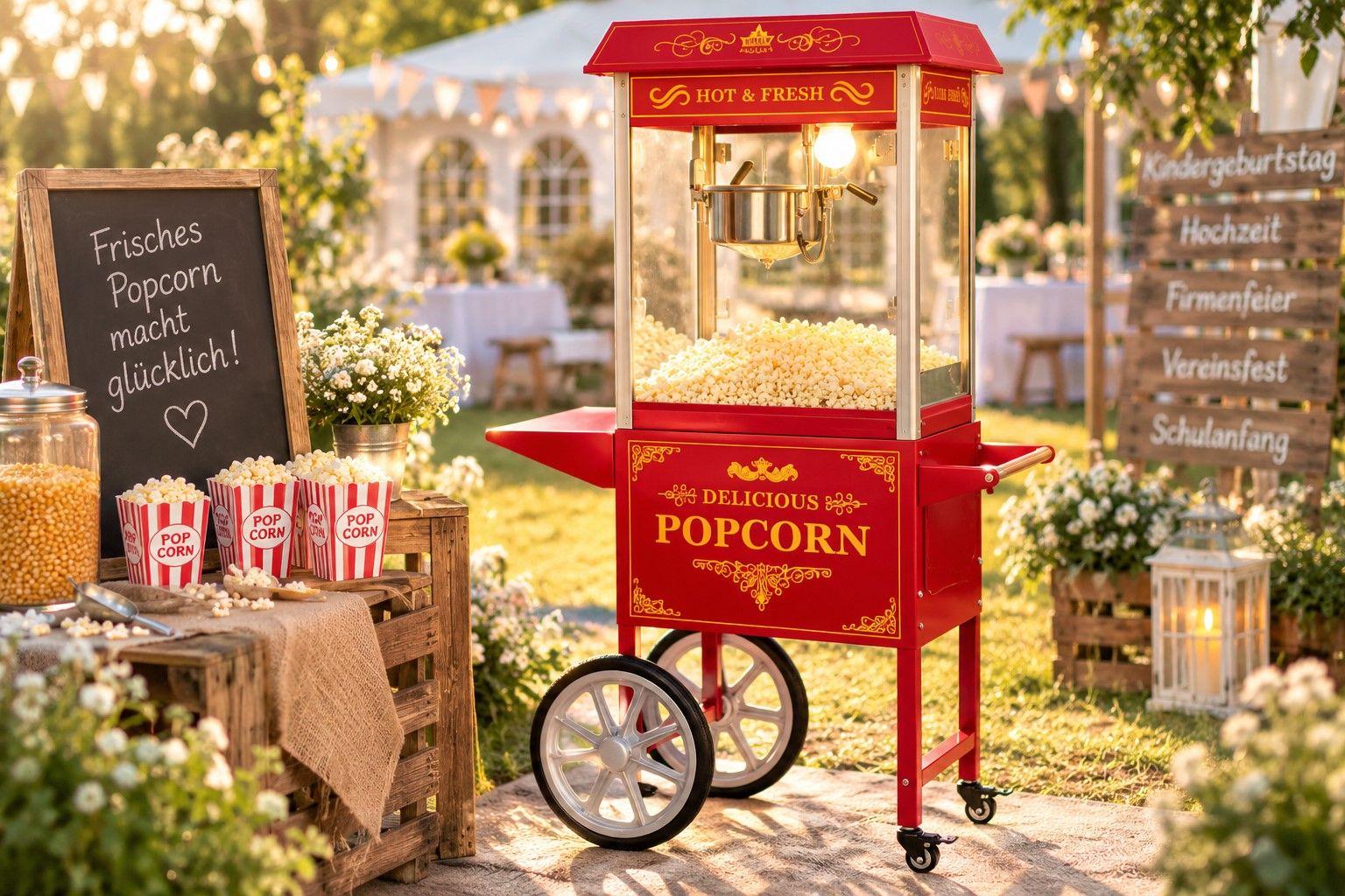 Popcornmaschine mieten & vermieten - ab 35 € Popcornmaschine mieten in Dresden – Vermietung & Verleih in Dresden