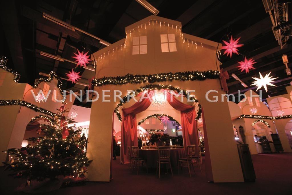 Weihnachtsdekoration mieten & vermieten - Größter dt. Winter & Weihnachtsfundus XXL, WUNDERRÄUME GmbH vermietet: Dekoration / Kulisse für Event, Messe, Veranstaltung, Incentive, Mitarbeiterfest, Firmenjubiläum in Lichtenstein/Sachsen