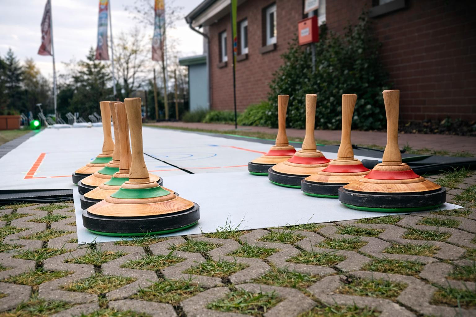 Curlingbahn mieten & vermieten - Mobile Eisstockbahn mieten in Bramsche
