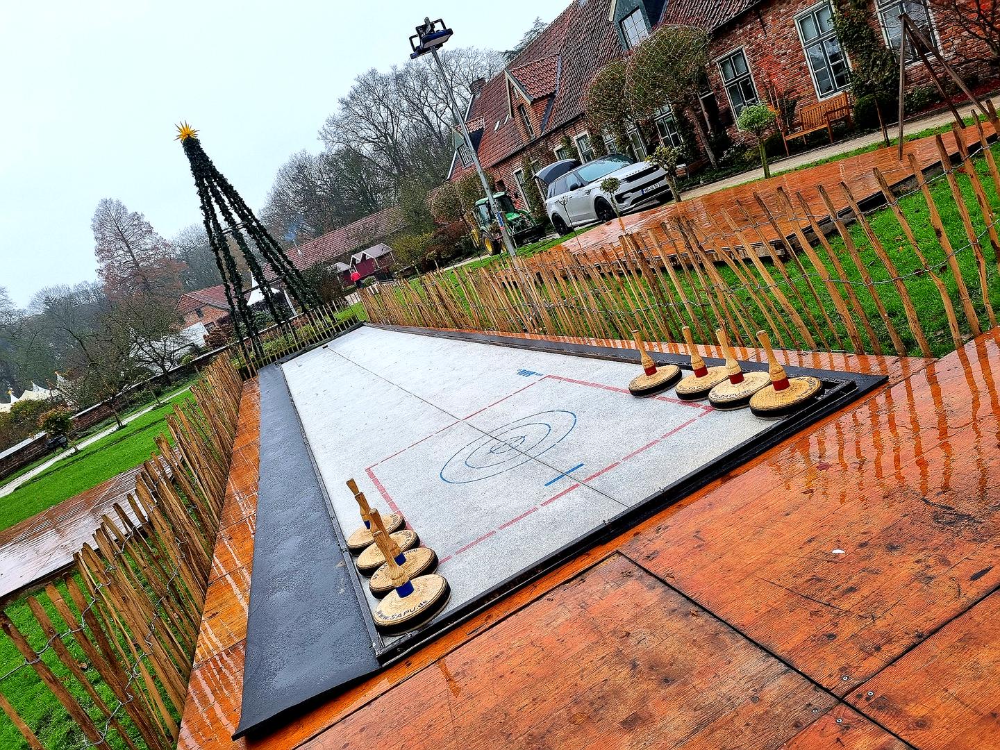 Curlingbahn mieten & vermieten - Mobile Eisstockbahn mieten in Bramsche