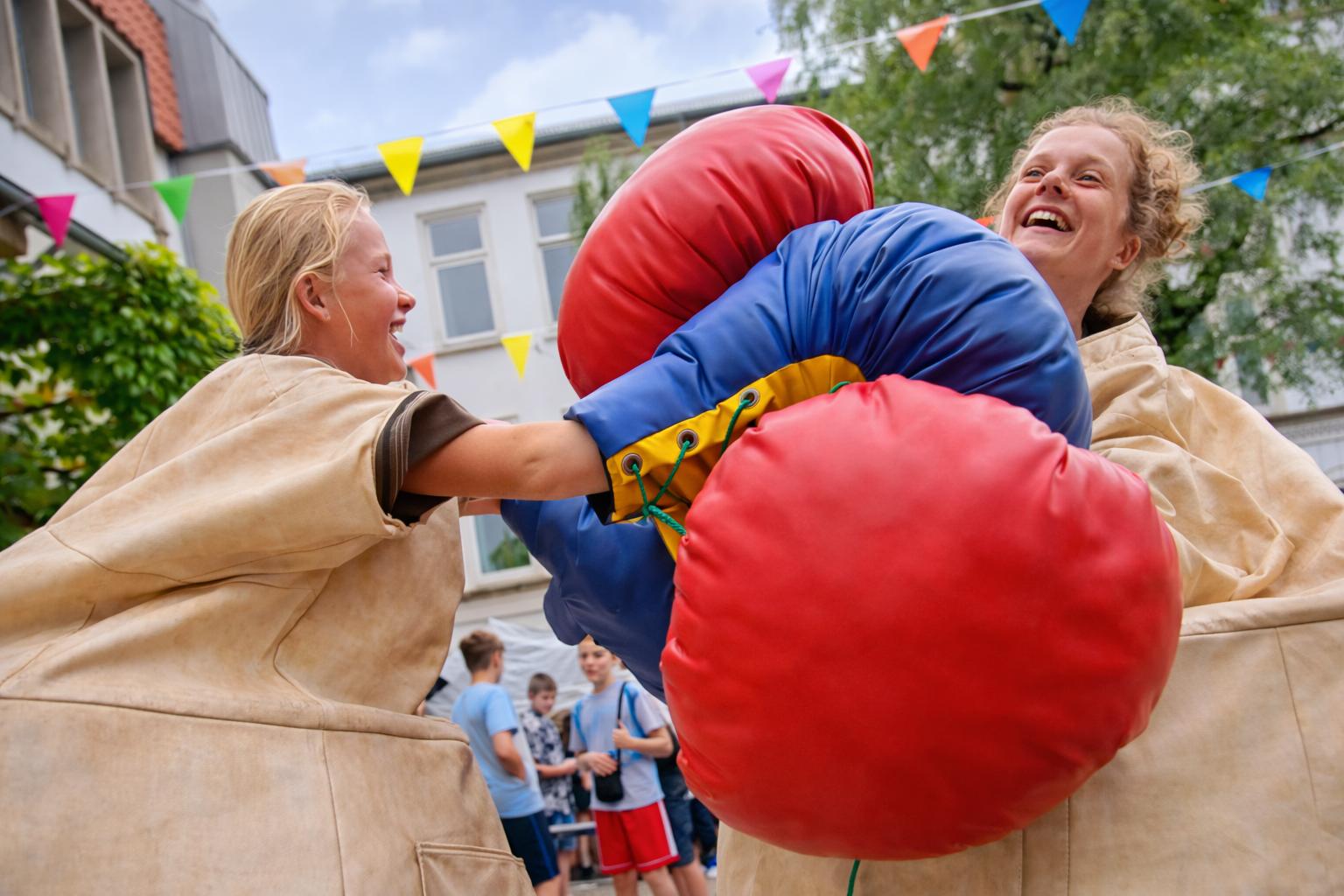 Sumo-Ringen mieten & vermieten - Känguruboxen mieten – Spaß für Groß & Klein in Bramsche