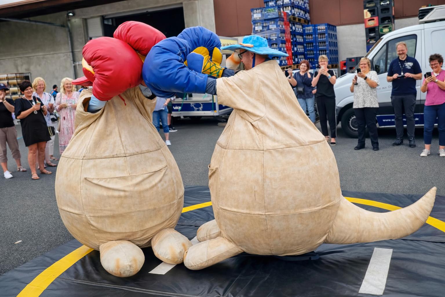 Sumo-Ringen mieten & vermieten - Känguruboxen mieten – Spaß für Groß & Klein in Bramsche
