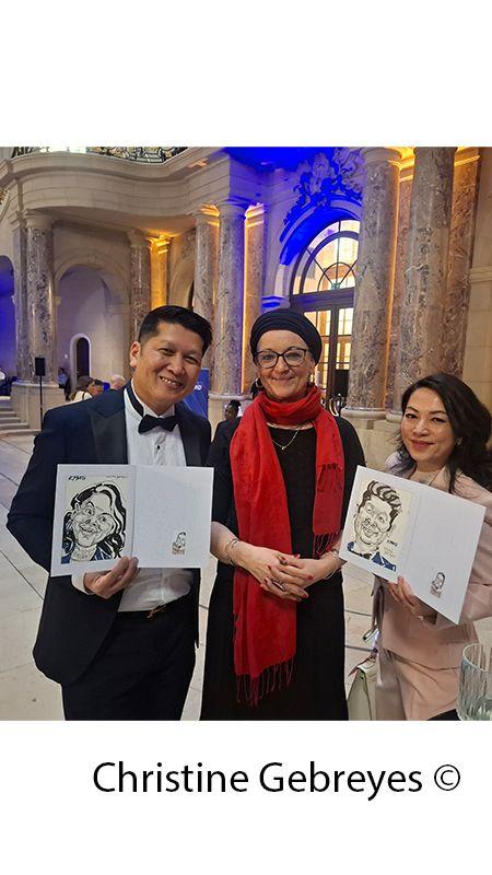 Schnellzeichner mieten & vermieten - Eventzeichnerin Christine in Berlin