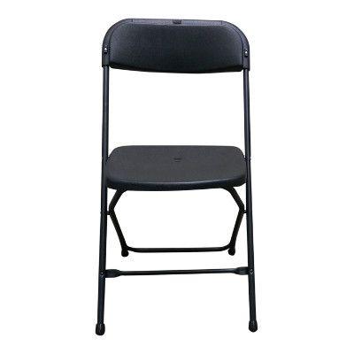 Stühle mieten & vermieten - Klappstuhl Metall Schwarz mieten – Praktische Reihenbestuhlung für Events in Wuppertal