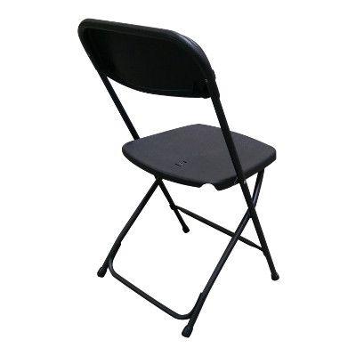 Stühle mieten & vermieten - Klappstuhl Metall Schwarz mieten – Praktische Reihenbestuhlung für Events in Wuppertal