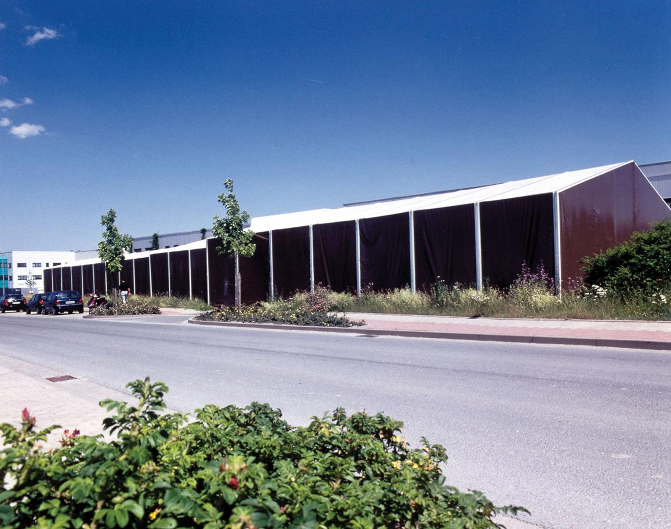 Lagerzelt mieten & vermieten - Leichtbauhalle, Lagerhalle, Lagerzelt 15x25m in Reinstädt