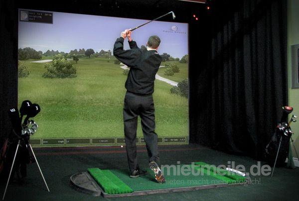 Simulatoren mieten & vermieten - GOLF SIMULATOR / PRO GOLF SIMULATION in Köln
