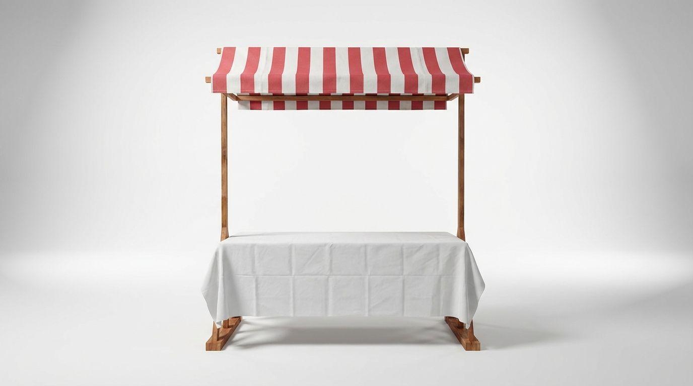 Verkaufsstand mieten & vermieten - Nostalgischer Marktstand mieten – Candy Bar & Verkaufsstand für Hochzeit & Event in Wuppertal