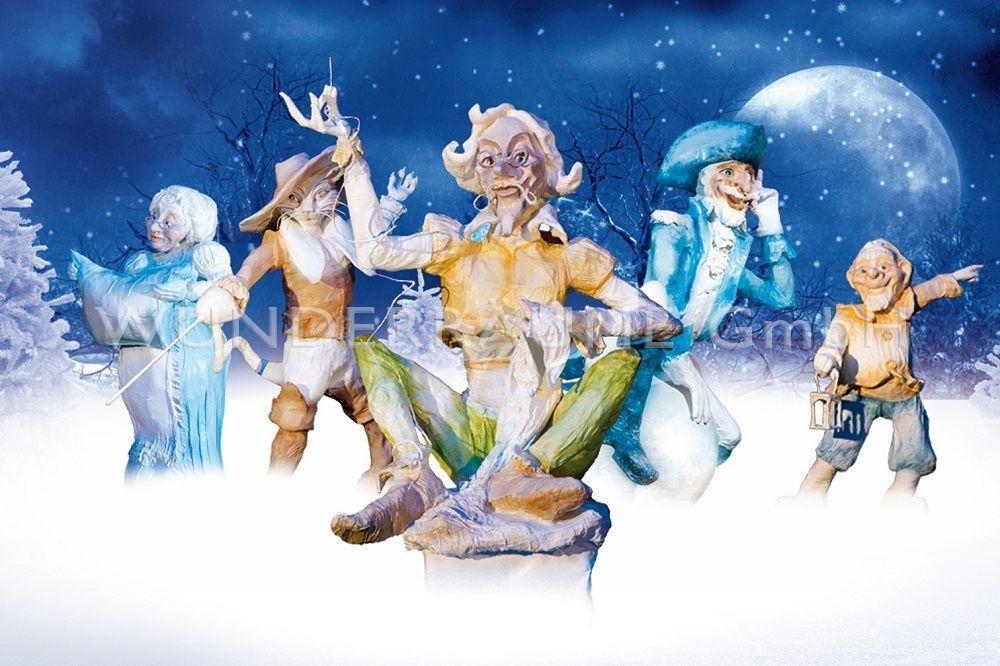 Saisonale Dekoration mieten & vermieten - Größter dt. Winter & Weihnachtsfundus XXL, WUNDERRÄUME GmbH vermietet: Dekoration / Kulisse für Event, Messe, Veranstaltung, Incentive, Mitarbeiterfest, Firmenjubiläum in Lichtenstein/Sachsen