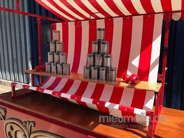 weitere Eventmodule mieten & vermieten - Nostalgie Dosenwerfen Stand mieten in Gilching