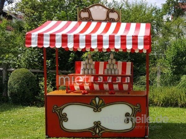 weitere Eventmodule mieten & vermieten - Nostalgie Dosenwerfen Stand mieten in Gilching
