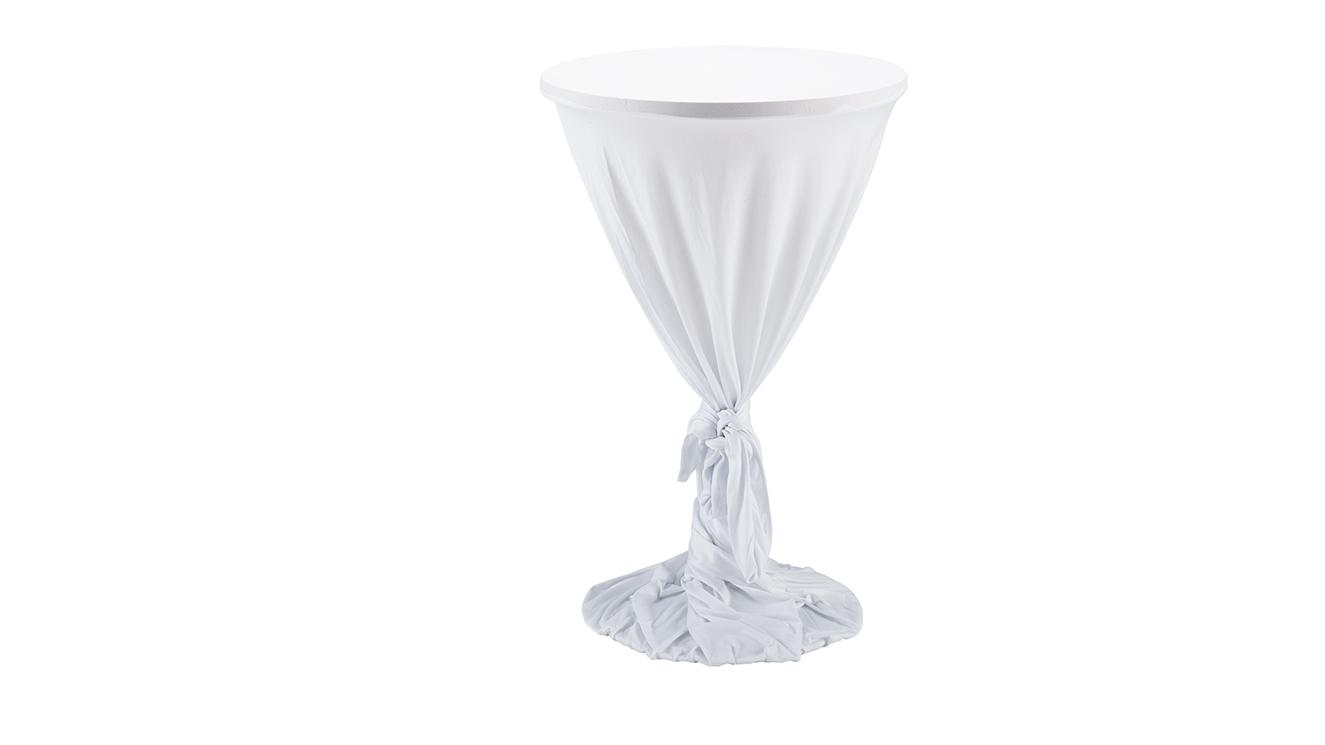 Stehtischhussen mieten & vermieten - Stehtischhussen, Hochzeitsdekoration VERLEIH Stretch Stehtischbezug Mieten Hochzeit in Ostfildern