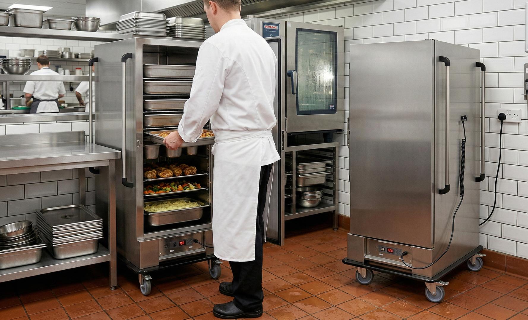 Koch- & Backgeräte mieten & vermieten - Profi Bankettwagen mieten – Beheizter Wärmewagen (Hot Car) für 15x GN 1/1 in Wuppertal