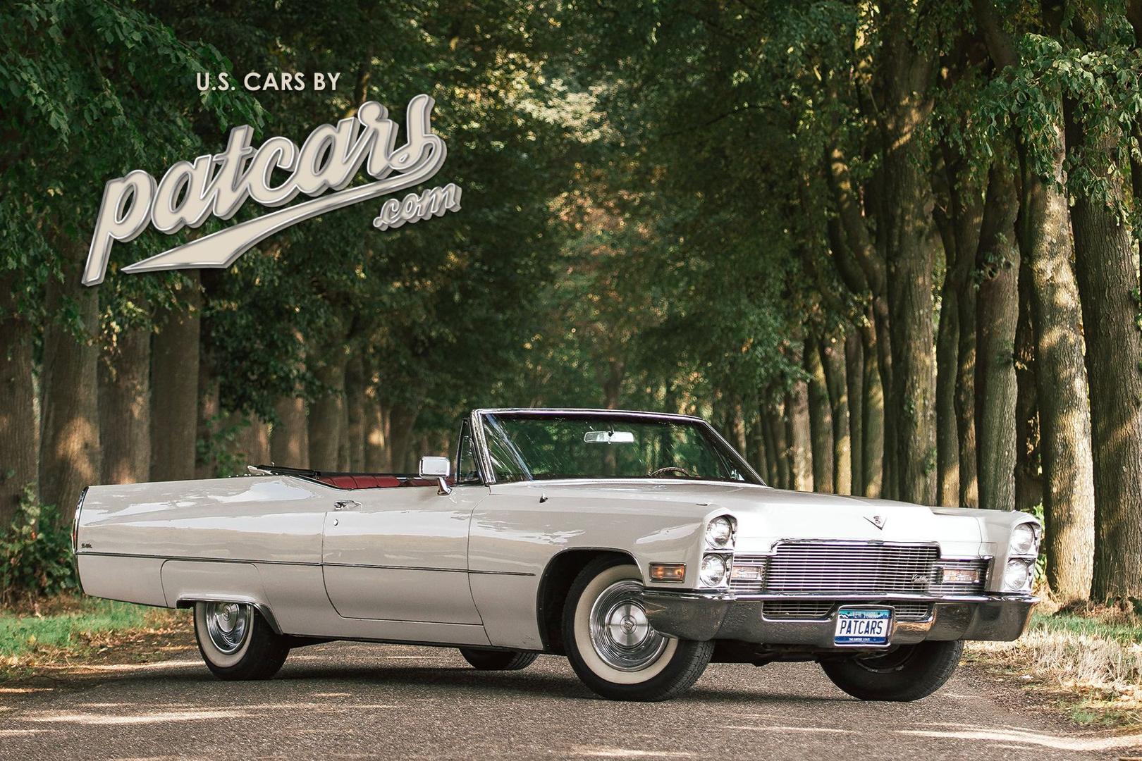 Oldtimer mieten & vermieten - Cadillac DeVille Convertible Bj.1968 CABRIOLET für Hochzeitsfahrten mit Chauffeur in Viersen