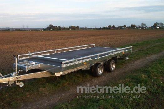 Autoanhänger mieten & vermieten - PKW Transporter doppelachser 2500 kg gebremst mit Seilwinde /  100 km/h in Elsdorf (Rheinland)