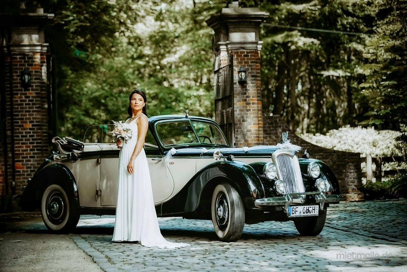 Hochzeitsauto mieten & vermieten - Hochzeitsauto Oldtimer Cabrio Hochzeitsfahrt in Emsdetten