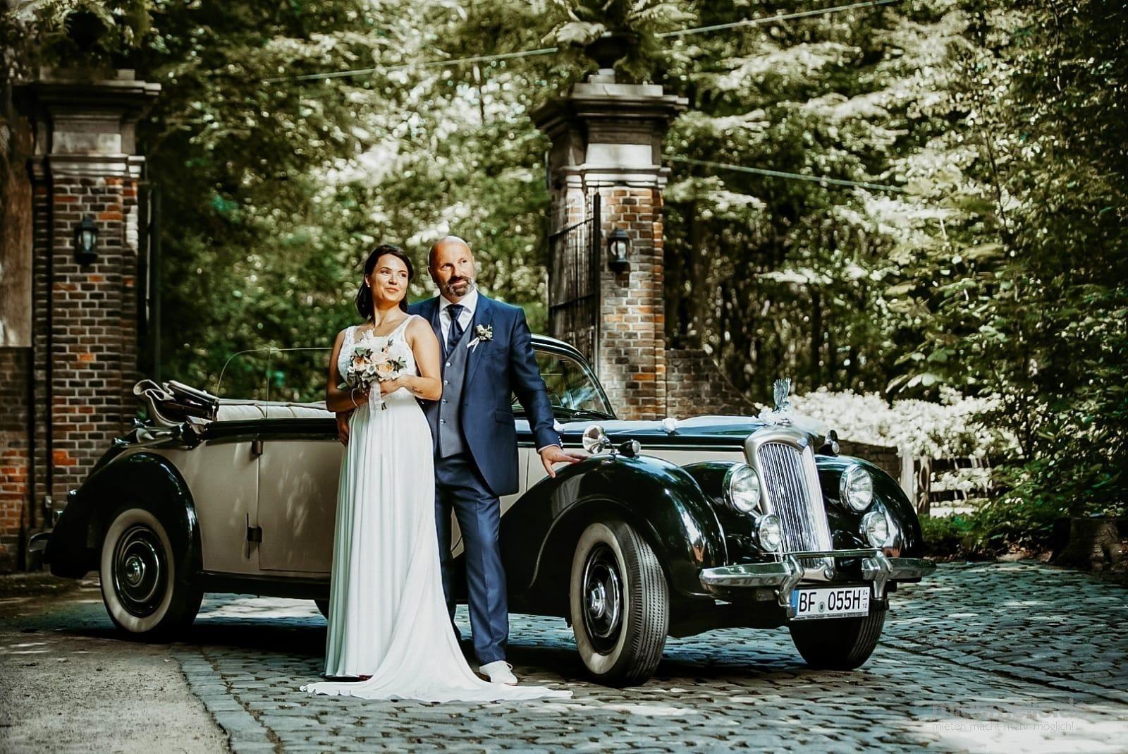 Hochzeitsauto mieten & vermieten - Hochzeitsauto Oldtimer Cabrio Hochzeitsfahrt in Emsdetten