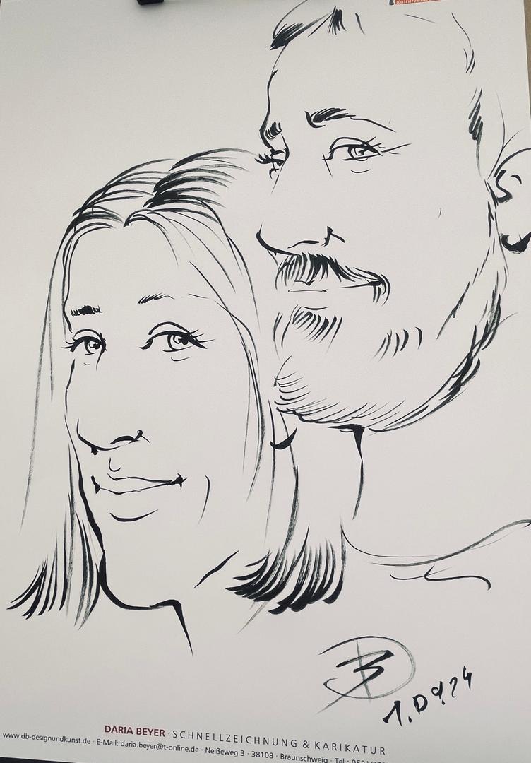 Schnellzeichner mieten & vermieten - Karikatur & Schnellzeichnung - ACHTUNG - Weihnachtsangebot!!! in Braunschweig
