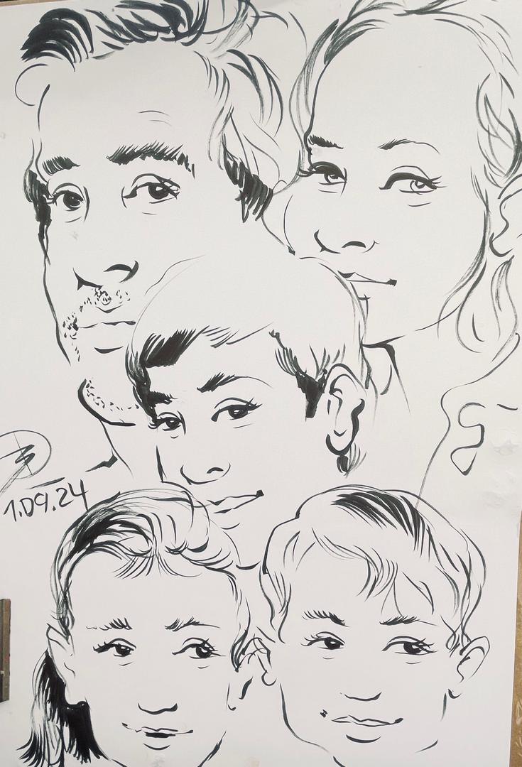 Schnellzeichner mieten & vermieten - Karikatur & Schnellzeichnung - ACHTUNG - Weihnachtsangebot!!! in Braunschweig