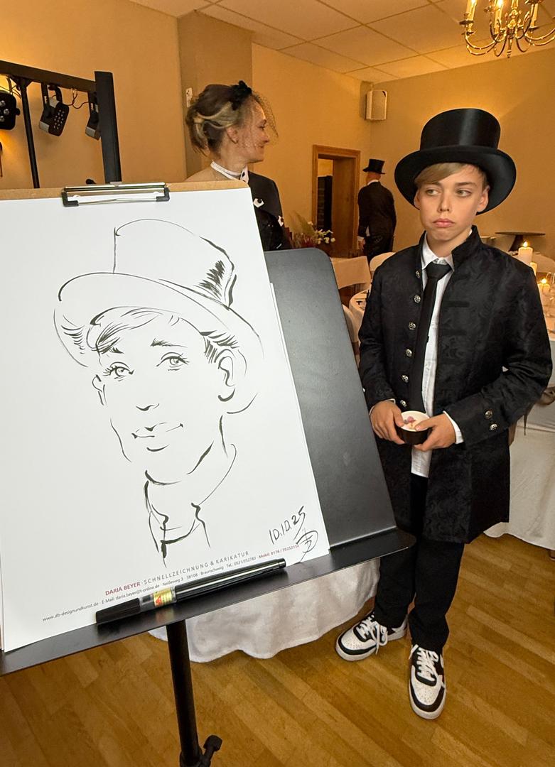 Schnellzeichner mieten & vermieten - Karikatur & Schnellzeichnung - ACHTUNG - Weihnachtsangebot!!! in Braunschweig