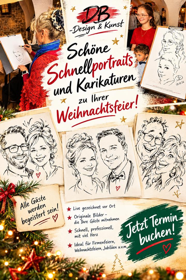 Schnellzeichner mieten & vermieten - Karikatur & Schnellzeichnung - für Ihre unvergessliche Feier! in Braunschweig