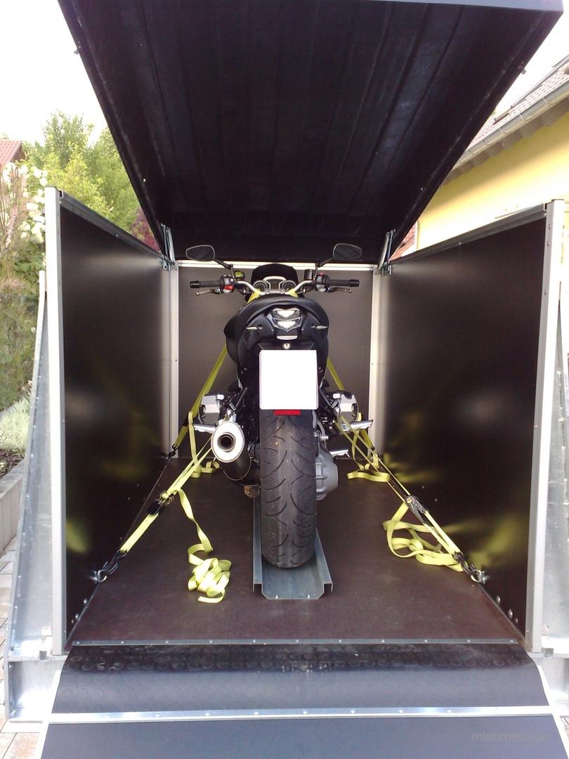 Motorradanhänger mieten & vermieten - Transport Anhänger Verleih ab 25€ pro Tag in Wolfsegg
