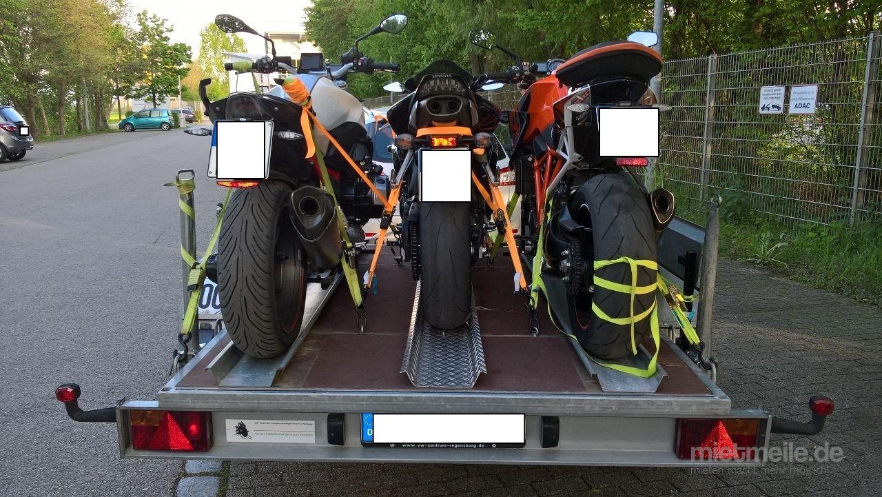 Motorradanhänger mieten & vermieten - Transport Anhänger Verleih ab 25€ pro Tag in Wolfsegg