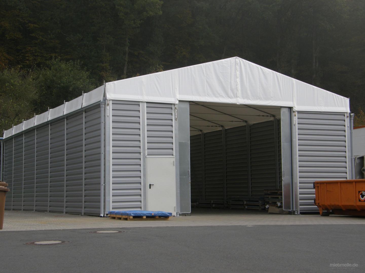 Lagerzelt mieten & vermieten - Lagerhallenzelt Spannweite 15 m Seitenlänge variabel in Bautzen