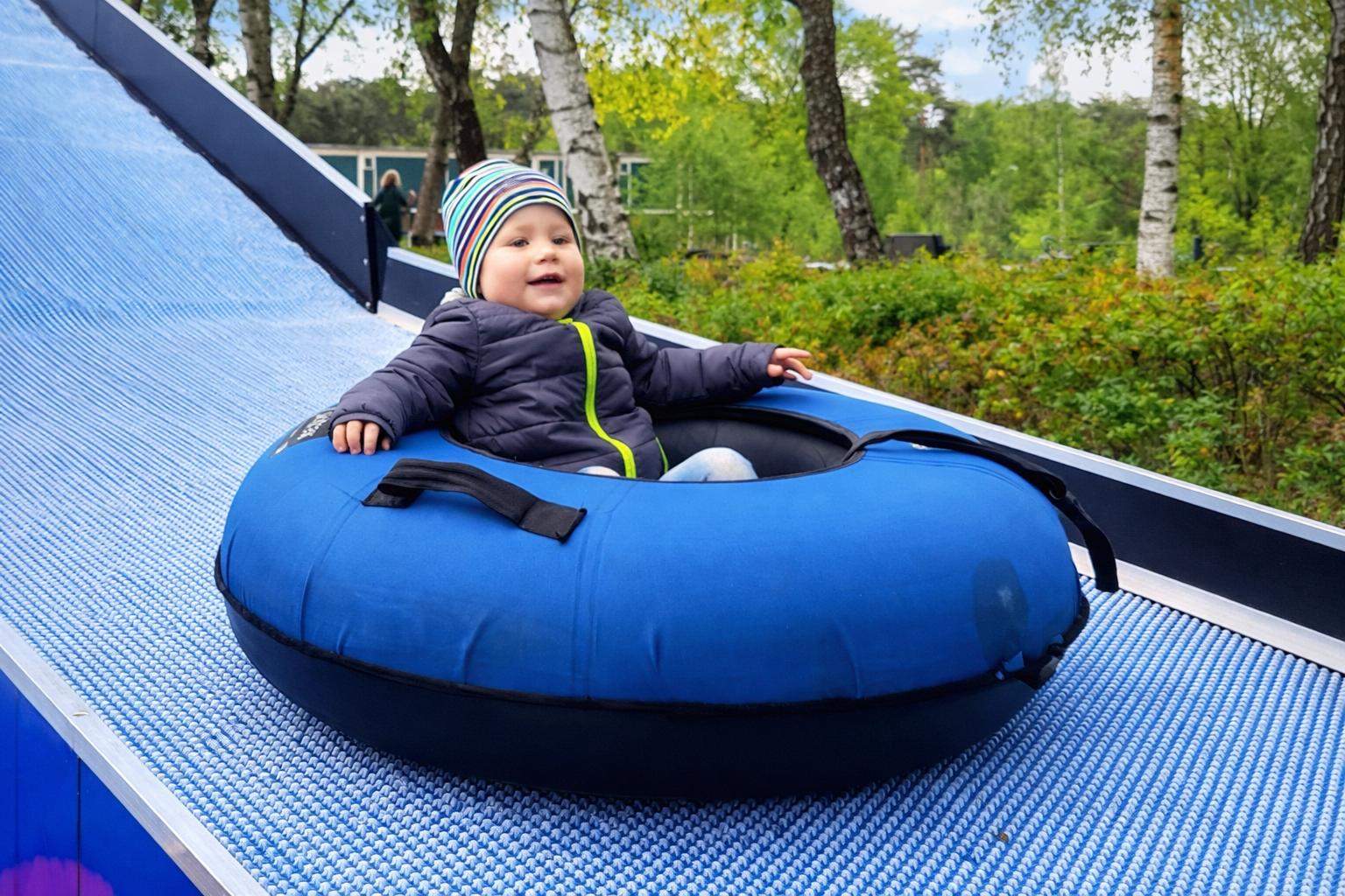 weitere Eventmodule mieten & vermieten - Fun Slide – mobile Sommerrodelbahn– Co2 neutral - Tubingbahn - Reifenrutsche - green event modul in Bramsche