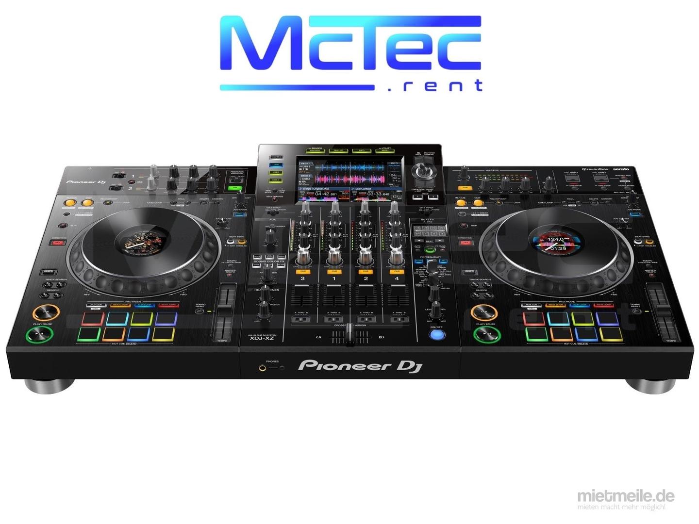 Pioneer DJ XDJ XZ DJ Controller Professionelles DJ Set mieten 129,95 EUR pro Tag mietmeile.de