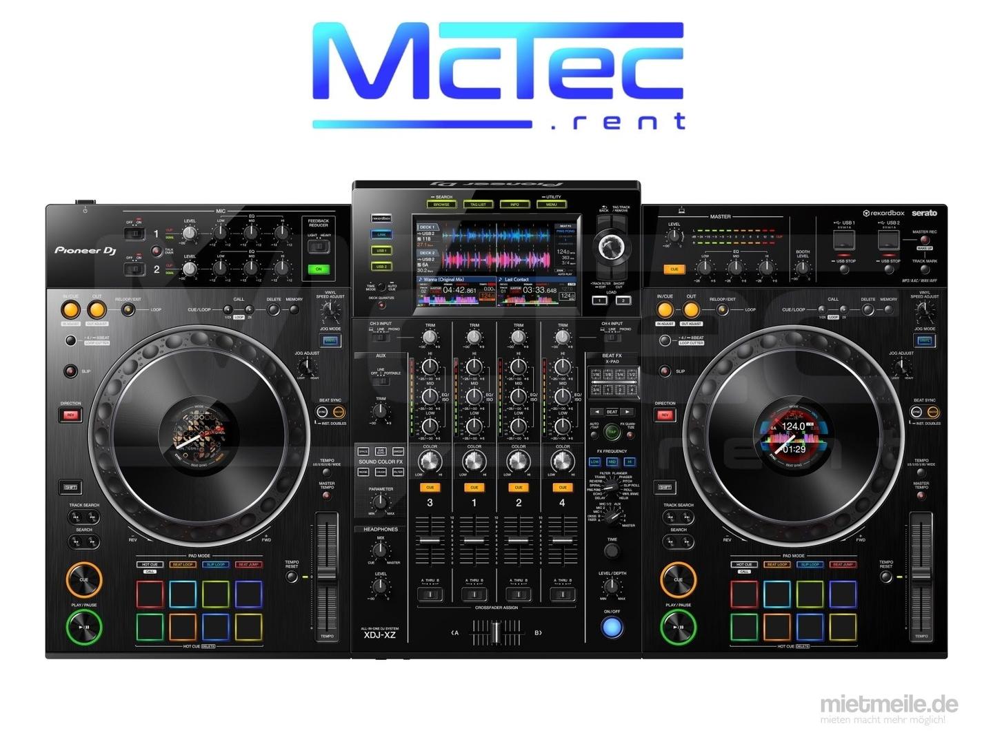 Pioneer DJ XDJ XZ DJ Controller Professionelles DJ Set mieten 129,95
