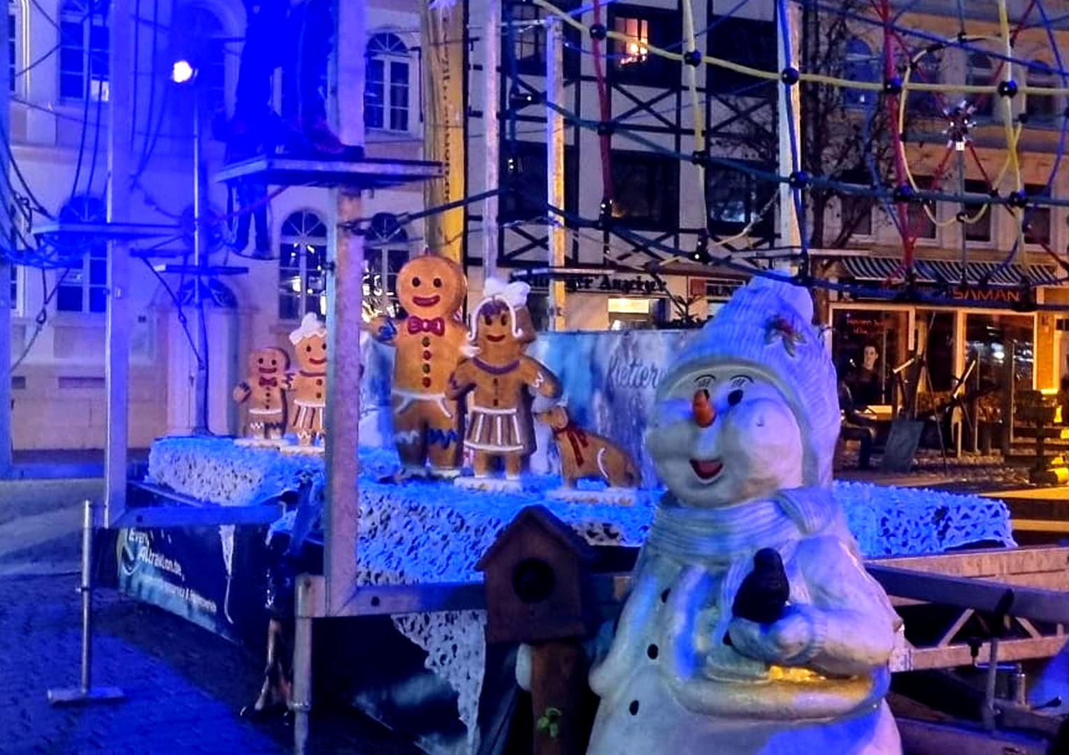 Klettergeräte mieten & vermieten - Klettern im Winterwald mieten – Der mobile Kinderhochseilgarten als Winter-Attraktion in Bramsche