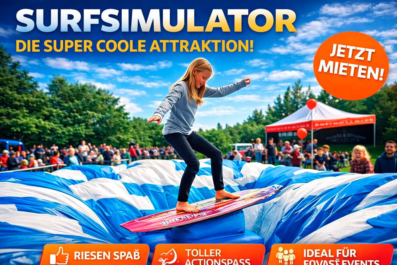 Bullriding mieten & vermieten - Surf Simulator – der Klassiker für die nächste Beachparty in Bramsche