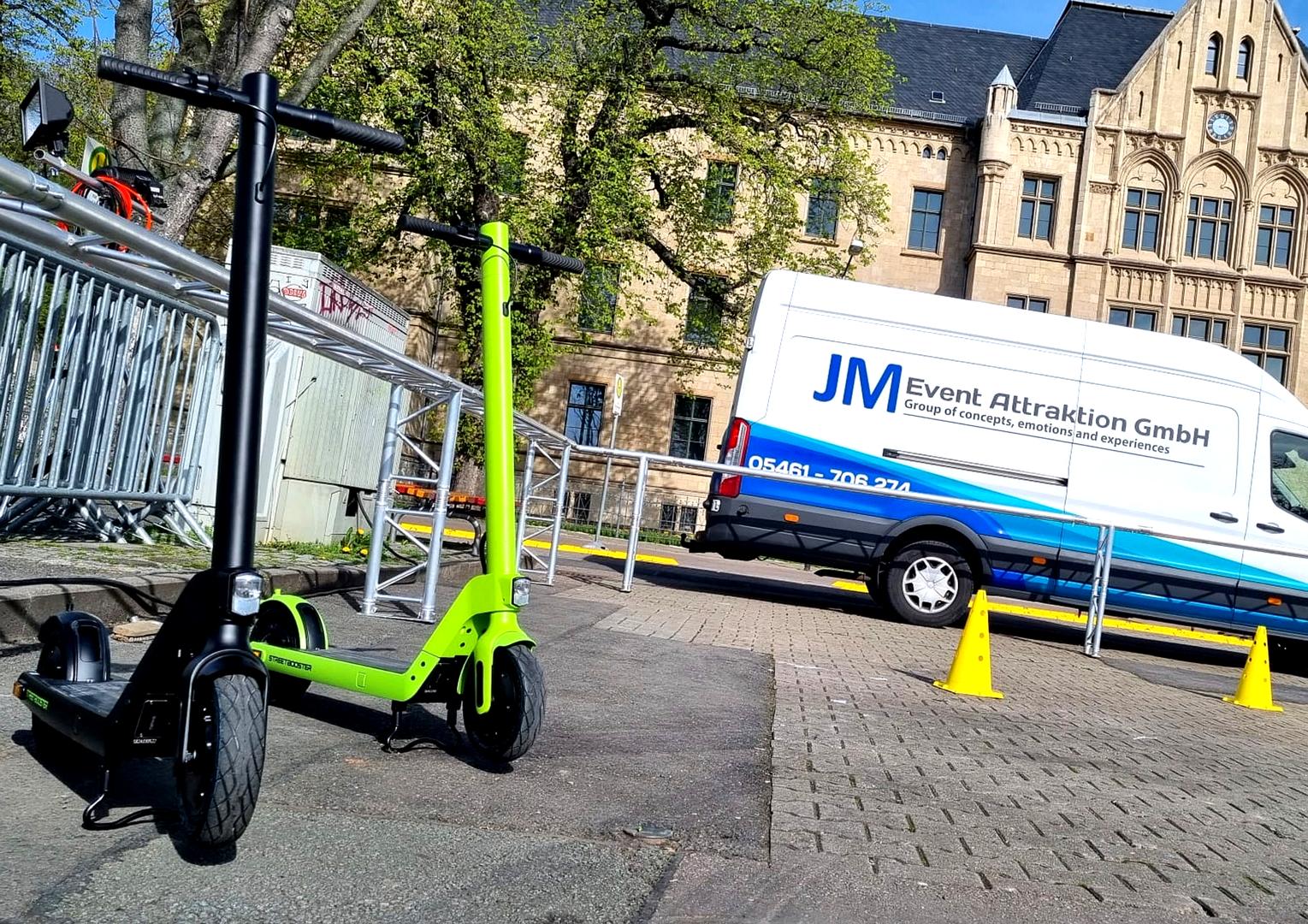 Funcars mieten & vermieten - E-Scooter Fun-Parkour mieten in Bramsche