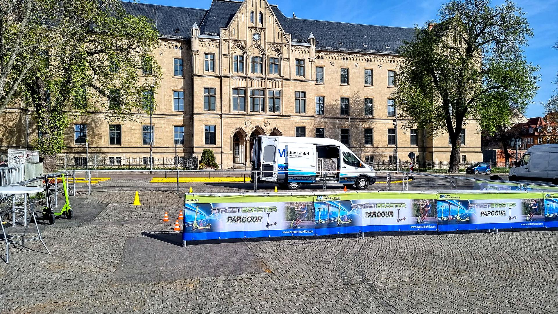 Funcars mieten & vermieten - E-Scooter Fun-Parkour mieten in Bramsche
